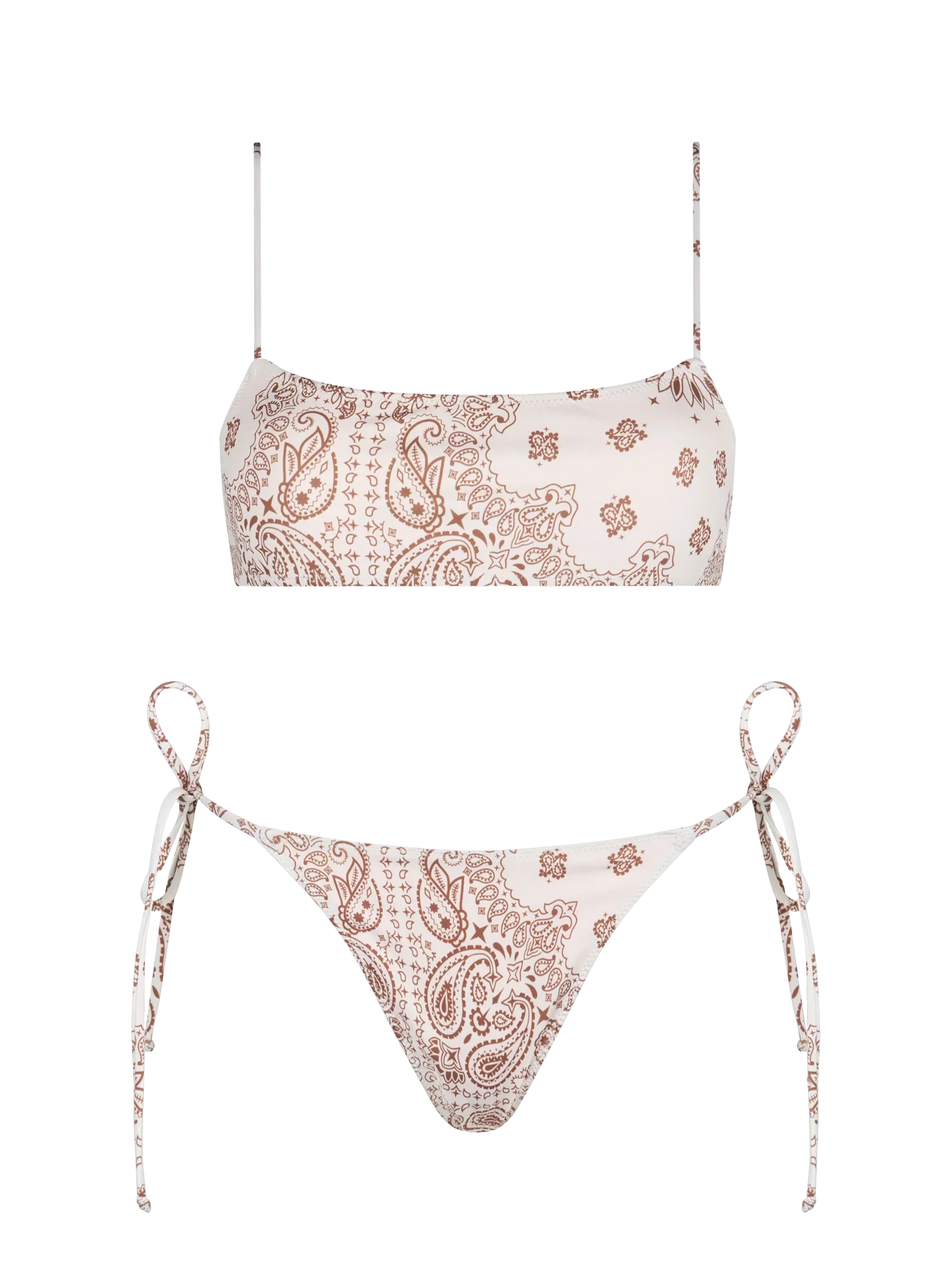 Woman bandanna bralette bikini Sadie Marielle