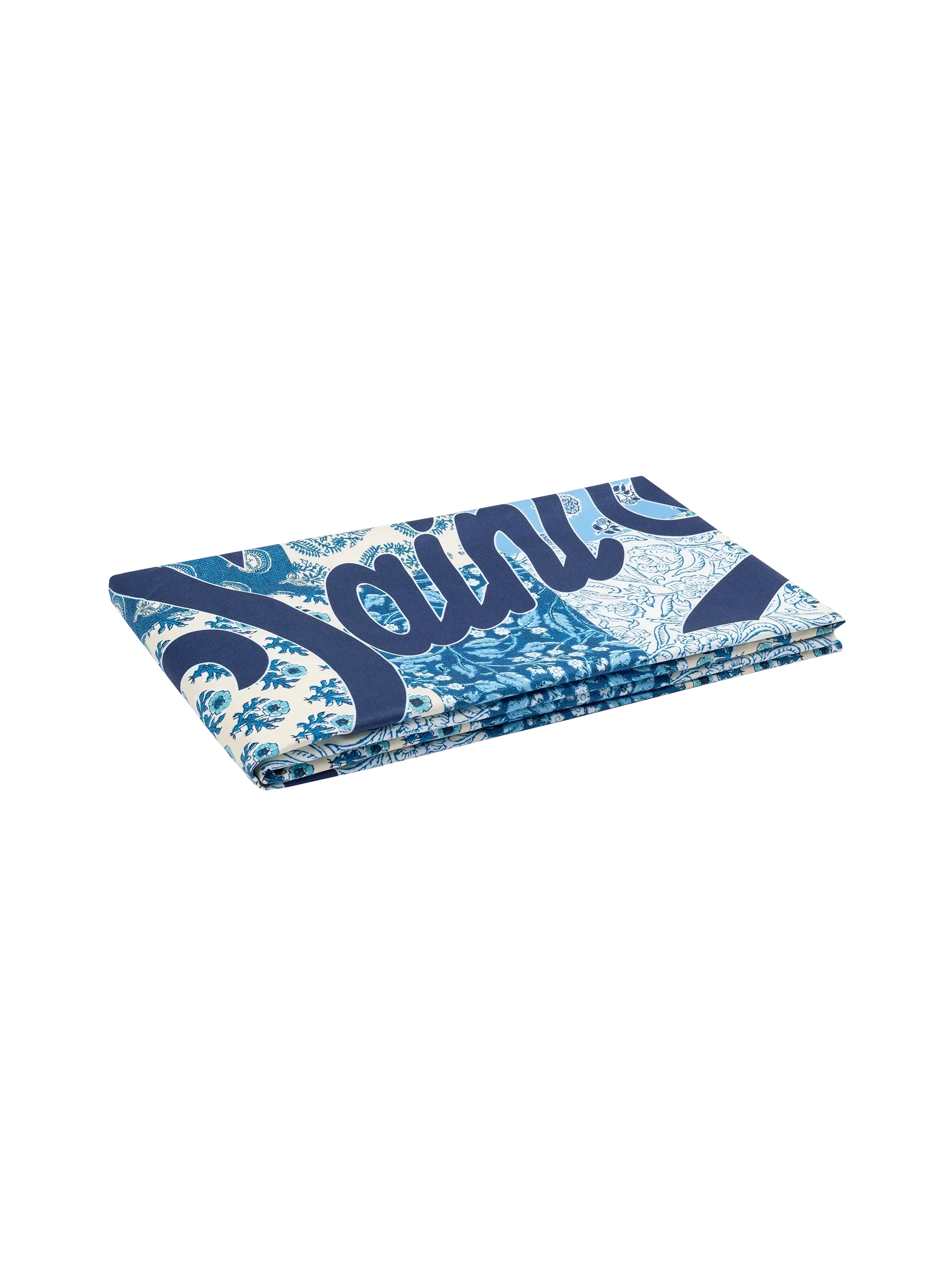 Microfiber beach towel Aidan with flower patch print