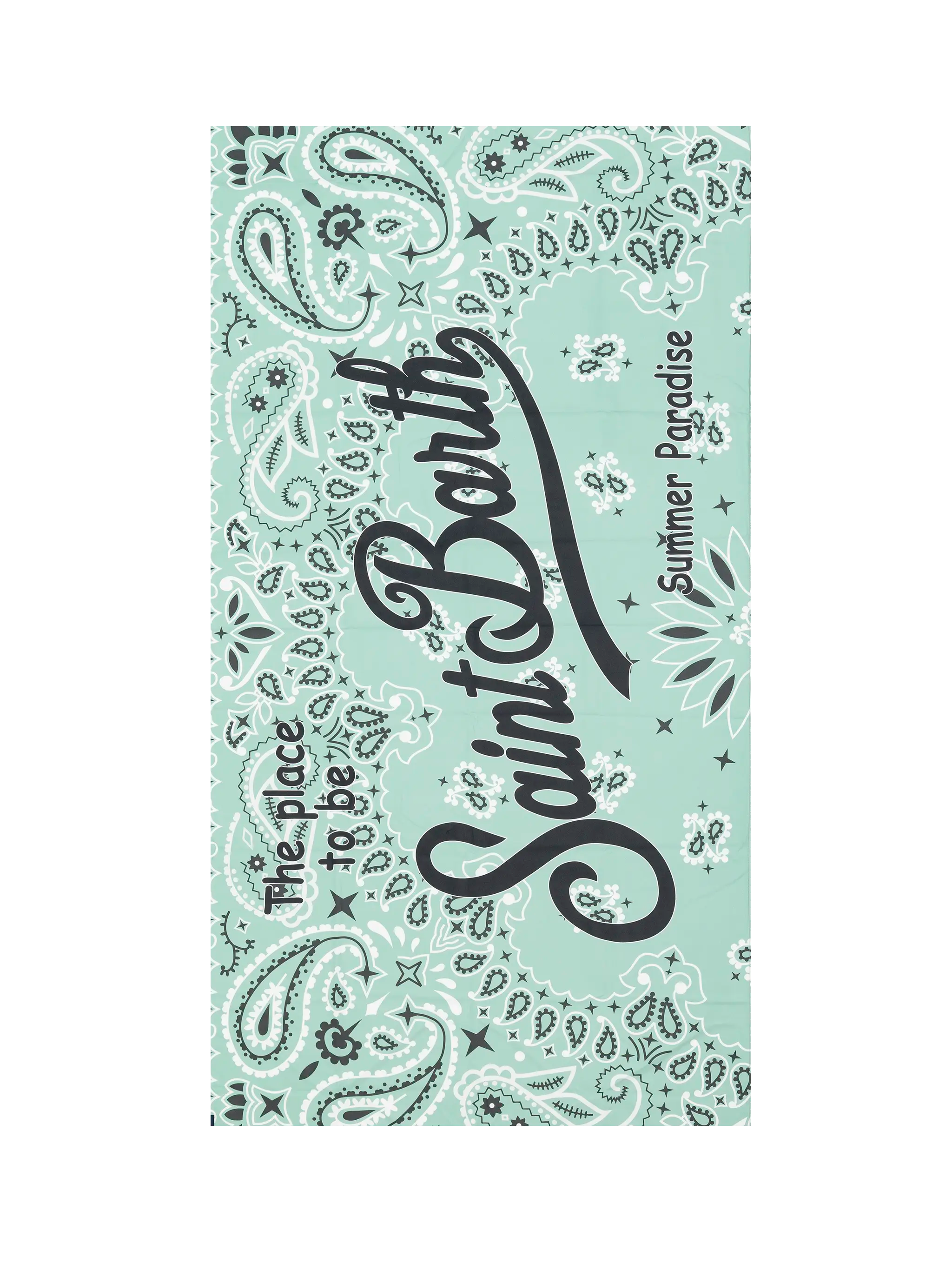 Microfiber beach towel Aidan with bandanna print
