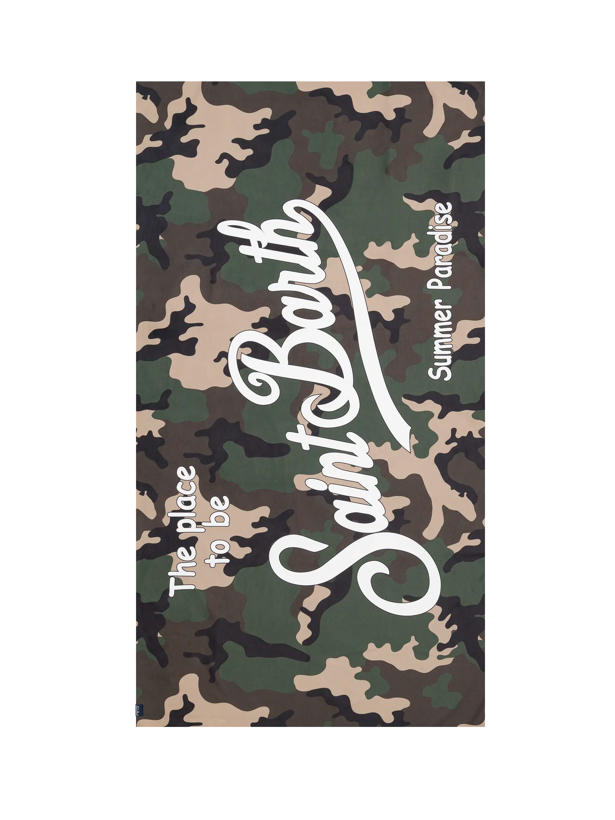 Microfiber beach towel Aidan with camouflage print