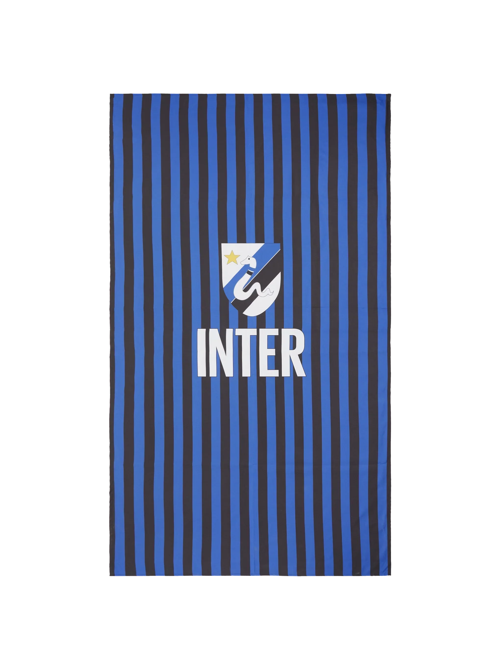 Microfiber striped beach towel Aidan with Inter print | INTER FC SPECIAL EDITION