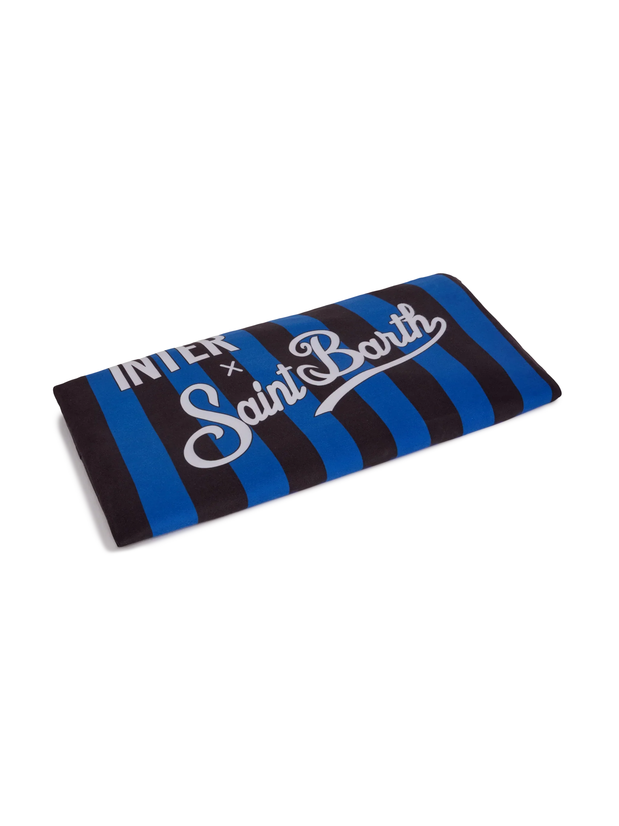 Microfiber striped beach towel Aidan with Inter print | INTER FC SPECIAL EDITION
