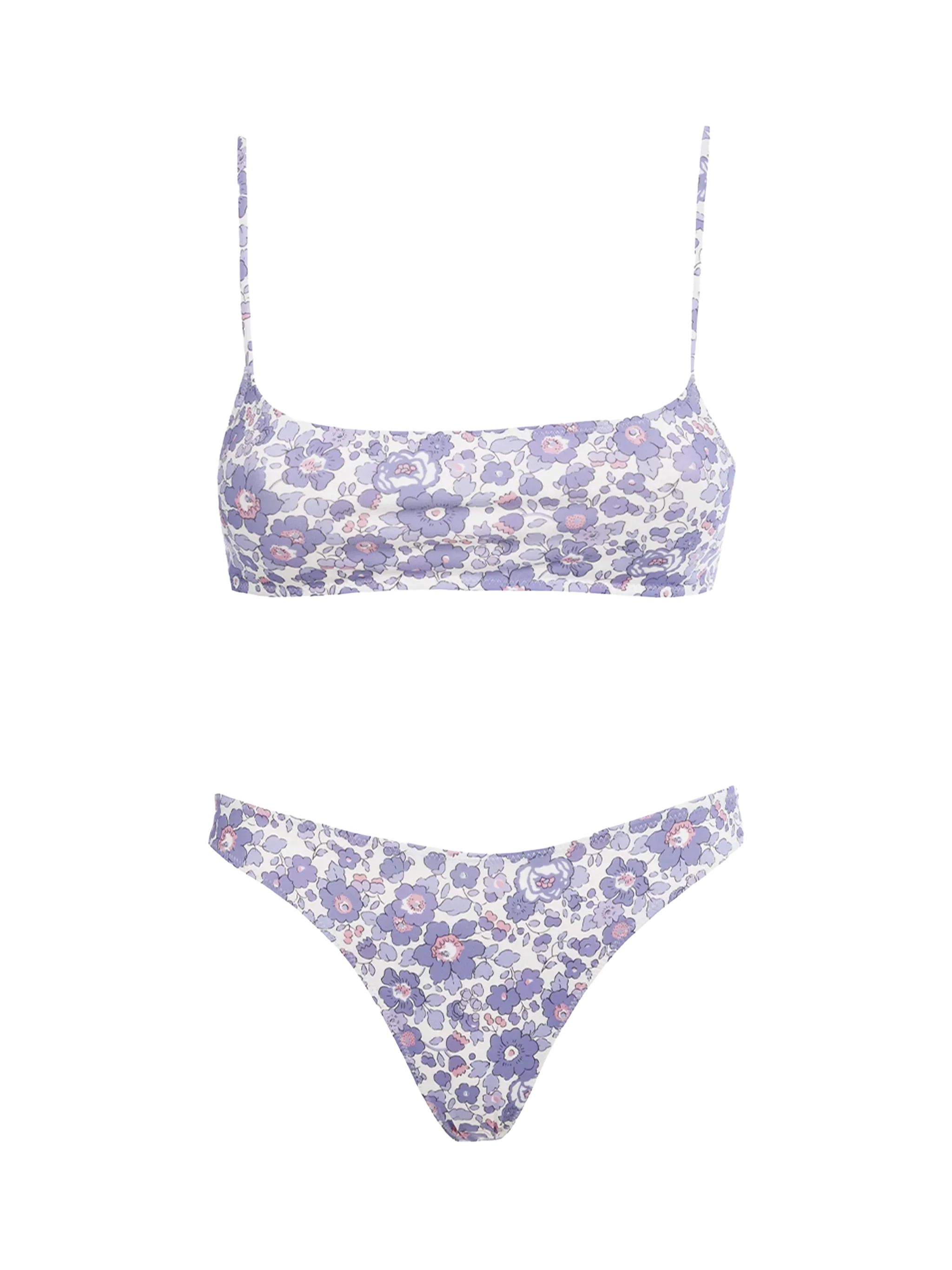 Woman Betsy bralette bikini Sadie Naomi | MADE WITH LIBERTY FABRIC