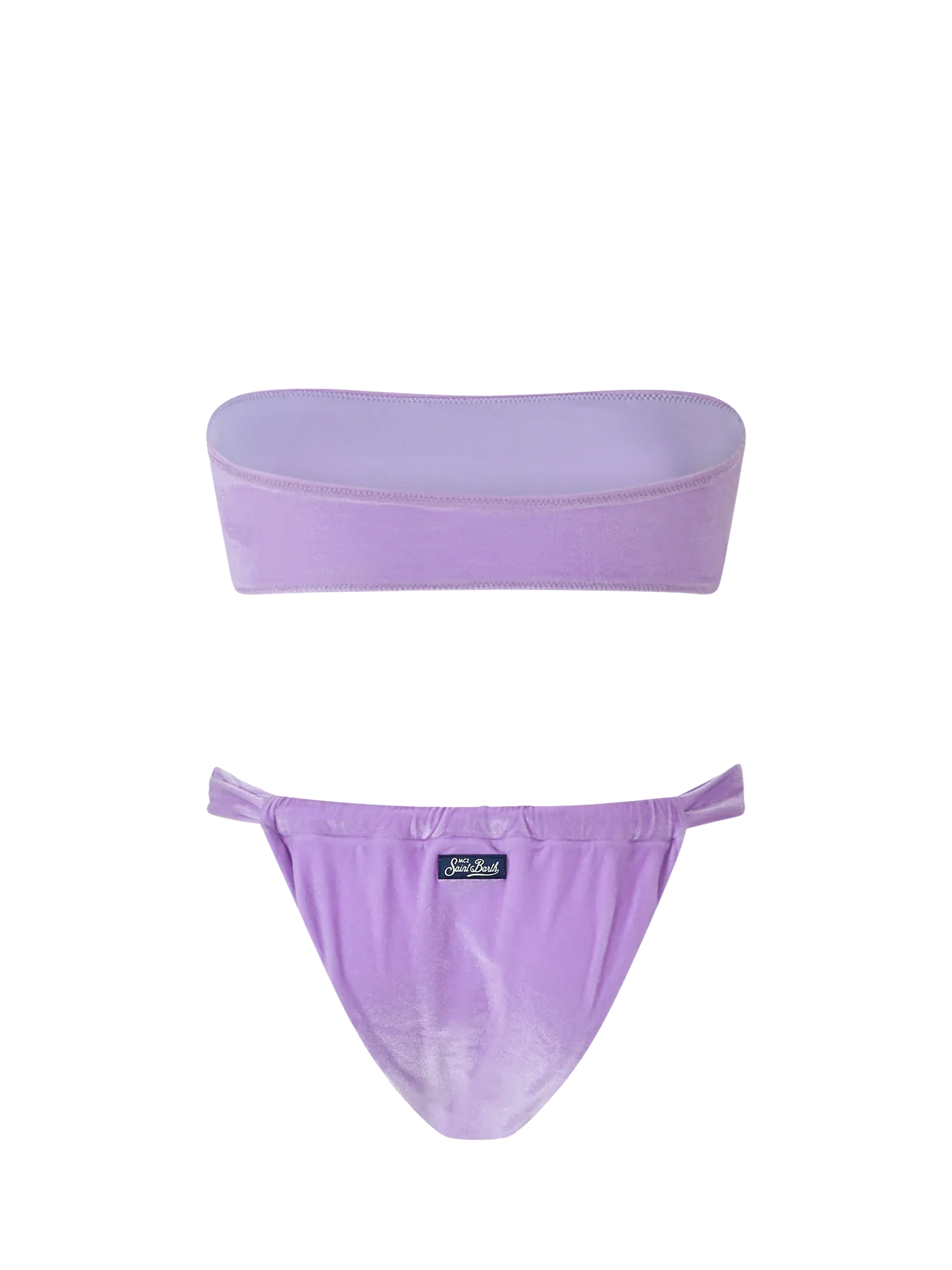 Woman chenille bandeau bikini Rebby Noelle