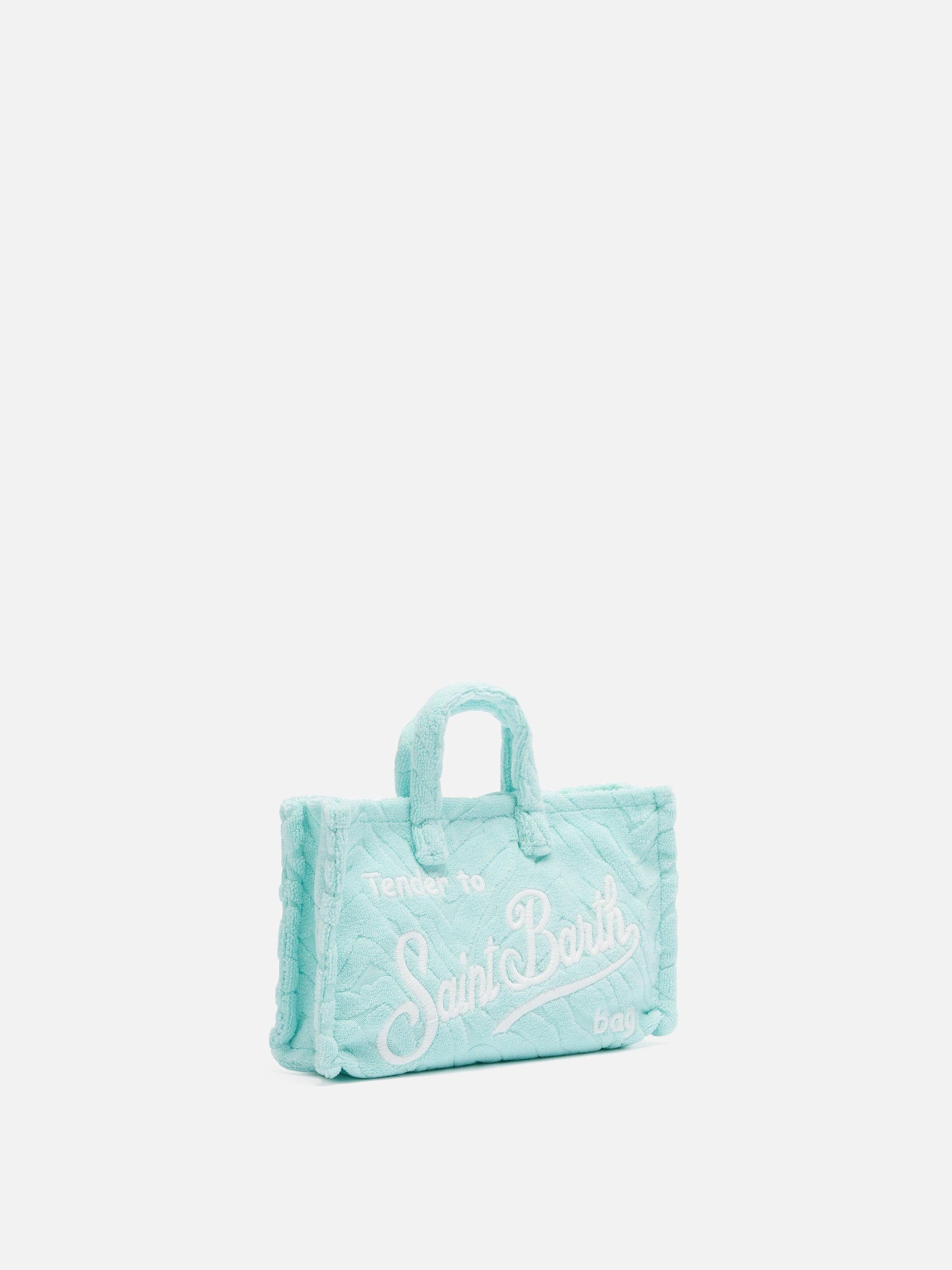 Phone Bag in spugna goffrata zebrata