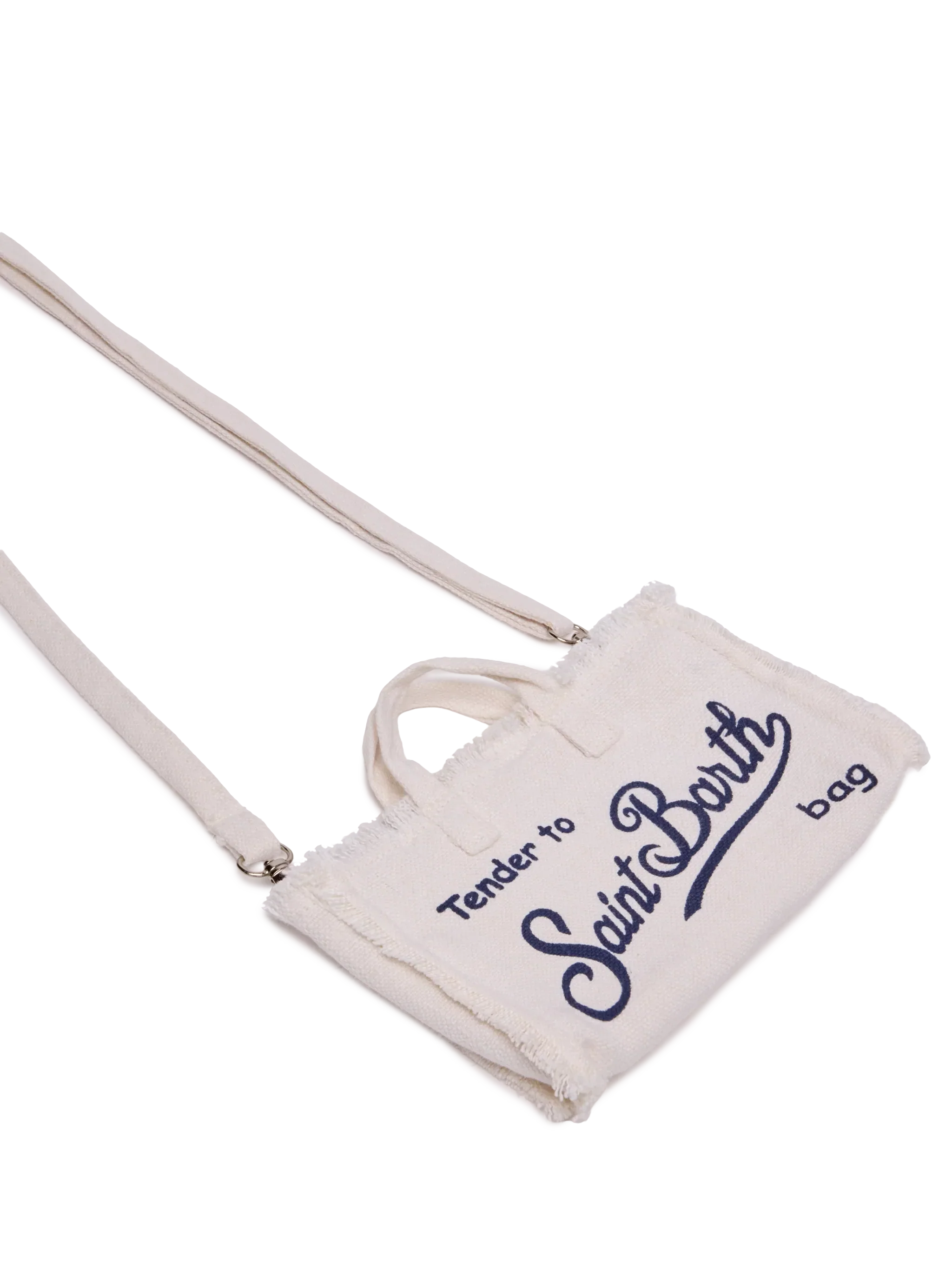 Off-white linen Phone Bag
