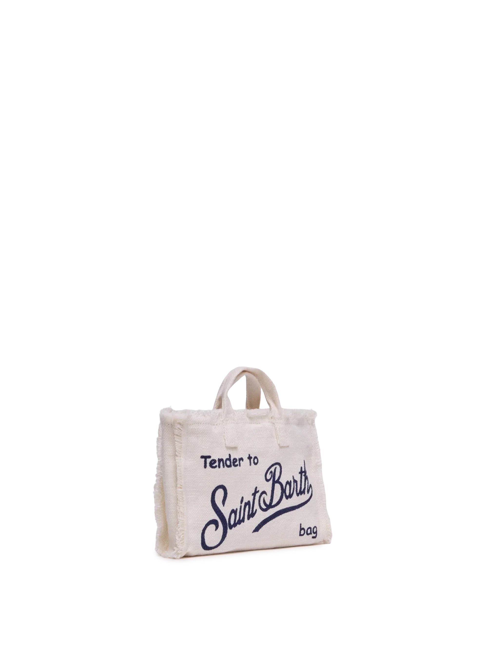 Off-white linen Phone Bag