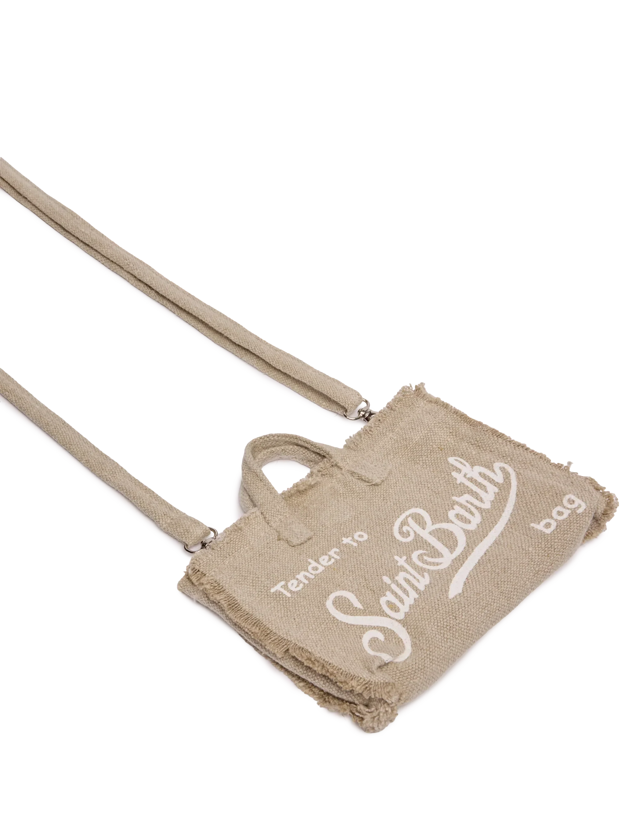 Phone Bag in lino beige